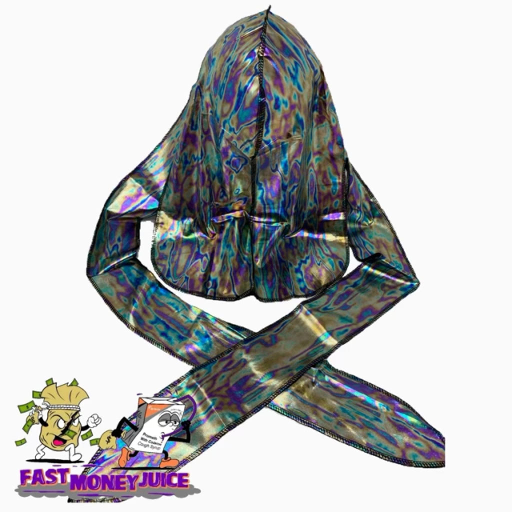 Fast Money Juice Silver "Skittles Collection" - Adult Silky Rag