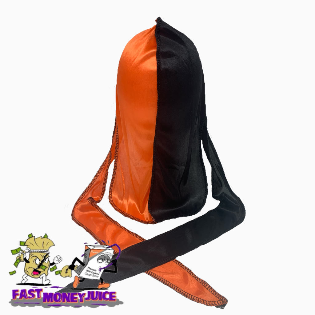 Fast Money Juice Orange & Black - Kids Silky Rag